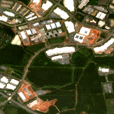 Digital Realty IAD40 site on 2020-09-15, Sentinel-2 satellite true color