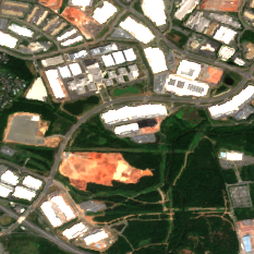 Digital Realty IAD40 site on 2022-08-13, Sentinel-2 satellite true color