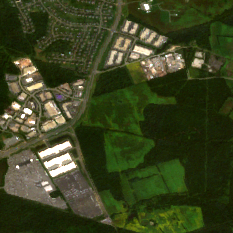 Digital Realty IAD44 site on 2020-09-15, Sentinel-2 satellite true color