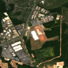 Digital Realty IAD44 site on 2024-09-09, Sentinel-2 satellite true color