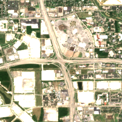 Digital Realty IAH10 site on 2020-06-12, Sentinel-2 satellite true color
