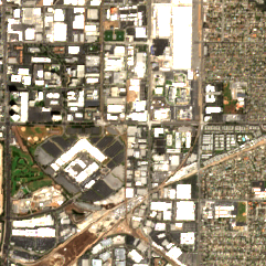 Digital Realty LAX12 site on 2018-09-16, Sentinel-2 satellite true color