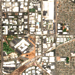 Digital Realty LAX12 site on 2022-08-31, Sentinel-2 satellite true color