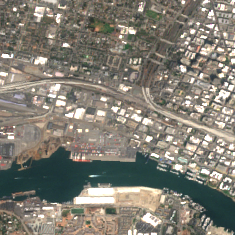 Digital Realty OAK10 site on 2020-09-06, Sentinel-2 satellite true color