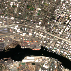 Digital Realty OAK10 site on 2022-09-06, Sentinel-2 satellite true color
