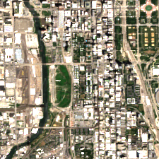 Digital Realty ORD01 (1600 South Federal) site on 2022-07-09, Sentinel-2 satellite true color