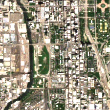 Digital Realty ORD01 (1600 South Federal) site on 2024-05-19, Sentinel-2 satellite true color