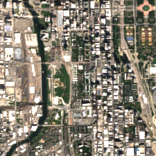 Digital Realty ORD01 (1600 South Federal) site on 2025-09-11, Sentinel-2 satellite true color