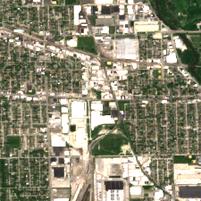 Digital Realty ORD13 site on 2024-05-19, Sentinel-2 satellite true color