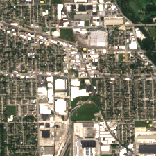Digital Realty ORD13 site on 2025-09-11, Sentinel-2 satellite true color