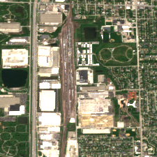 Digital Realty ORD23 (505 North Railroad Avenue) site on 2018-05-16, Sentinel-2 satellite true color