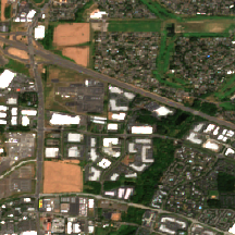 Digital Realty PDX10 site on 2022-07-26, Sentinel-2 satellite true color