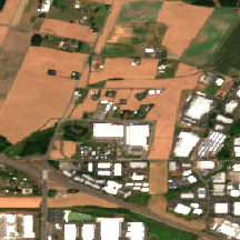 Digital Realty PDX12 site on 2022-07-26, Sentinel-2 satellite true color