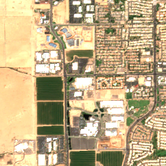 Digital Realty PHX15 site on 2018-09-07, Sentinel-2 satellite true color