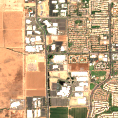 Digital Realty PHX15 site on 2020-09-06, Sentinel-2 satellite true color