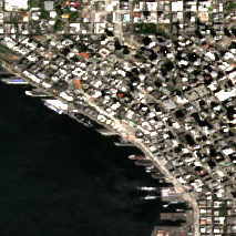 Digital Realty Seattle (downtown) site on 2022-08-08, Sentinel-2 satellite true color