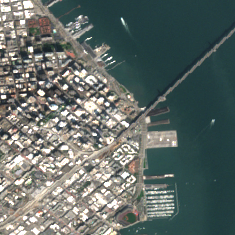 Digital Realty SFO12 site on 2020-09-06, Sentinel-2 satellite true color