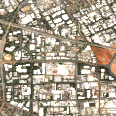 Digital Realty SJC15 site on 2018-07-09, Sentinel-2 satellite true color