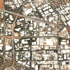 Digital Realty SJC29 site on 2018-07-09, Sentinel-2 satellite true color