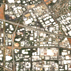 Digital Realty SJC30 site on 2018-07-09, Sentinel-2 satellite true color