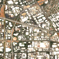 Digital Realty SJC35 site on 2018-07-09, Sentinel-2 satellite true color