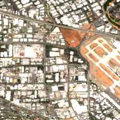 Digital Realty SJC37 site on 2018-07-09, Sentinel-2 satellite true color
