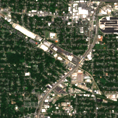 EdgeConneX Atlanta ATL01 site on 2018-06-04, Sentinel-2 satellite true color