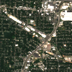 EdgeConneX Atlanta ATL01 site on 2020-09-06, Sentinel-2 satellite true color