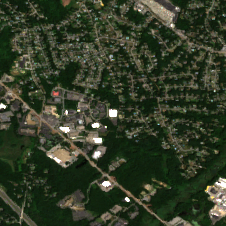 EdgeConneX Boston site on 2018-07-07, Sentinel-2 satellite true color