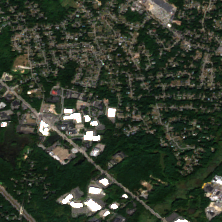 EdgeConneX Boston site on 2024-09-15, Sentinel-2 satellite true color
