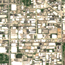 EdgeConneX Chicago (CHI01/CHI02/CHI03) site on 2018-05-16, Sentinel-2 satellite true color