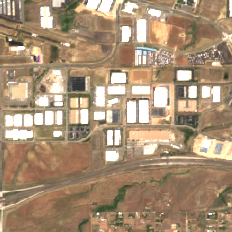 EdgeConneX Denver site on 2020-06-07, Sentinel-2 satellite true color