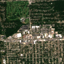 EdgeConneX Detroit site on 2018-07-07, Sentinel-2 satellite true color