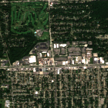 EdgeConneX Detroit site on 2020-09-04, Sentinel-2 satellite true color
