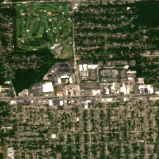 EdgeConneX Detroit site on 2022-06-28, Sentinel-2 satellite true color