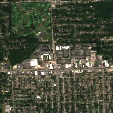 EdgeConneX Detroit site on 2024-09-15, Sentinel-2 satellite true color