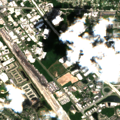 EdgeConneX Jacksonville site on 2025-07-28, Sentinel-2 satellite true color