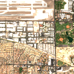 EdgeConneX Las Vegas site on 2018-09-13, Sentinel-2 satellite true color