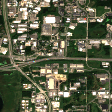 EdgeConneX Madison site on 2022-08-31, Sentinel-2 satellite true color