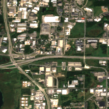 EdgeConneX Madison site on 2024-09-09, Sentinel-2 satellite true color