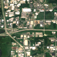 EdgeConneX Madison site on 2025-07-31, Sentinel-2 satellite true color