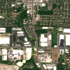 EdgeConneX Memphis site on 2018-05-11, Sentinel-2 satellite true color