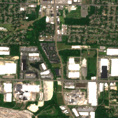EdgeConneX Memphis site on 2020-05-10, Sentinel-2 satellite true color