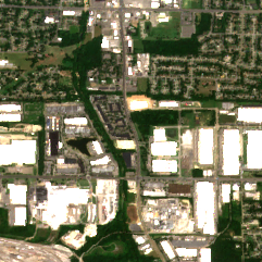 EdgeConneX Memphis site on 2024-06-13, Sentinel-2 satellite true color