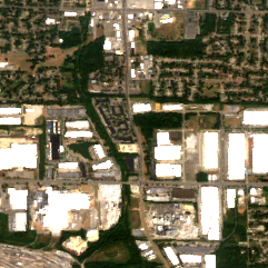 EdgeConneX Memphis site on 2025-09-16, Sentinel-2 satellite true color