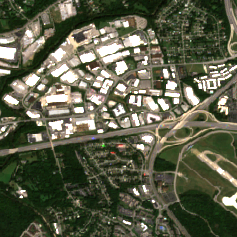 EdgeConneX Nashville site on 2024-09-08, Sentinel-2 satellite true color