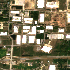 EdgeConneX New Albany site on 2024-09-05, Sentinel-2 satellite true color