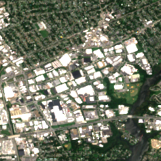 EdgeConneX Norfolk site on 2020-07-04, Sentinel-2 satellite true color