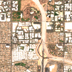 EdgeConneX Phoenix site on 2025-07-30, Sentinel-2 satellite true color