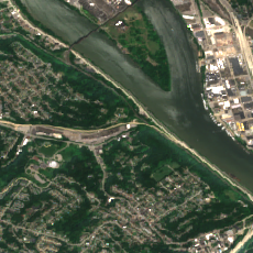 EdgeConneX Pittsburgh site on 2018-07-01, Sentinel-2 satellite true color